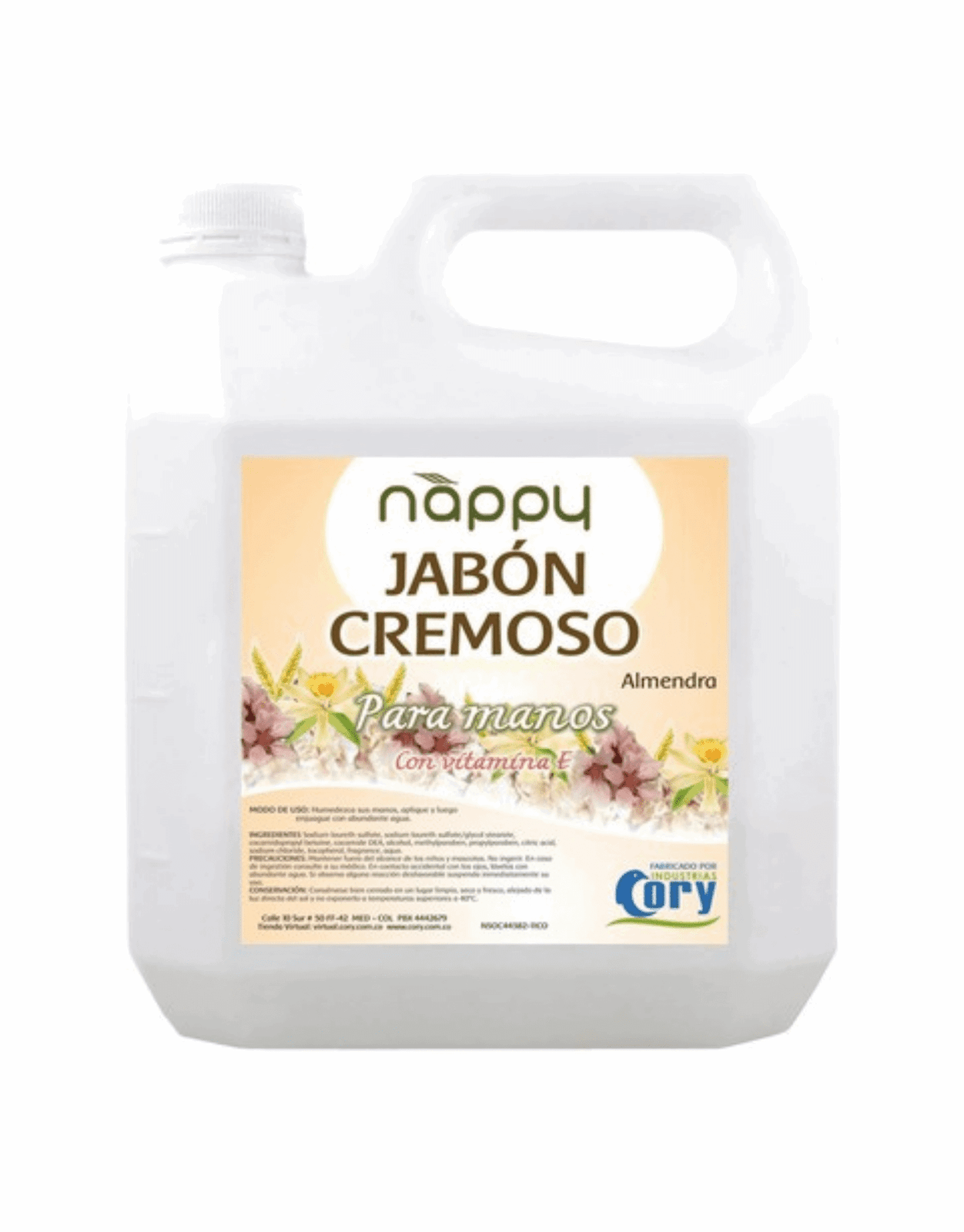 Jabón Cremoso para manos Nappy