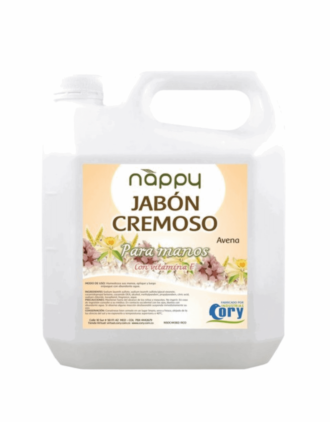 Jabón Cremoso para manos Nappy