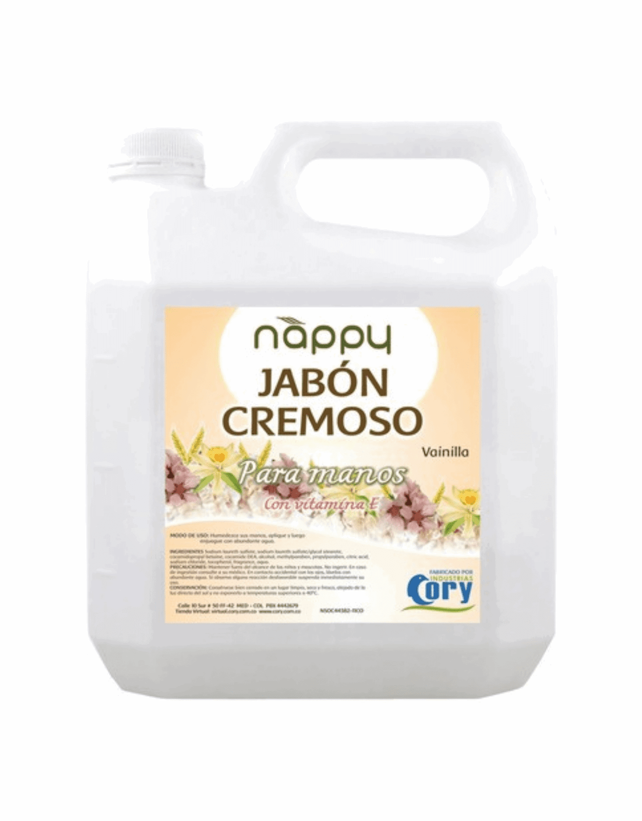 Jabón Cremoso para manos Nappy