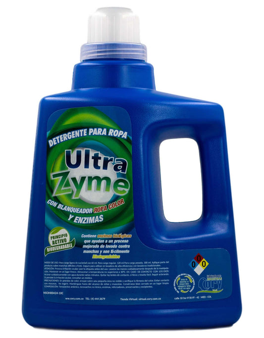 Detergente Líquido Enzimático Para Ropa Ultra Zyme