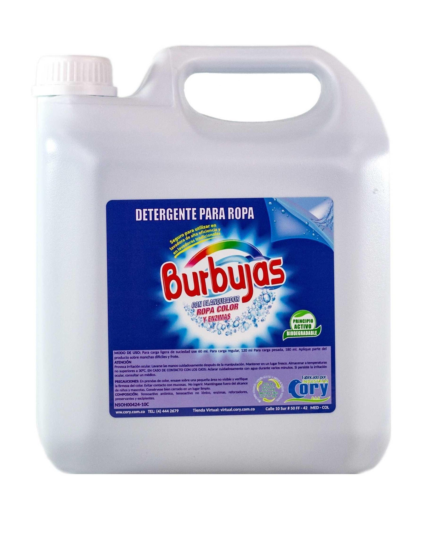 Detergente Para Ropa Burbujas