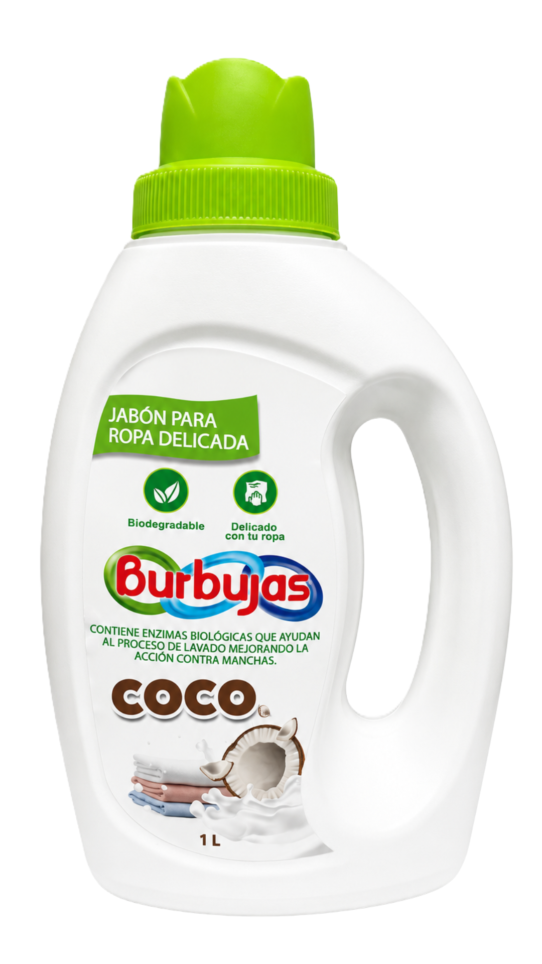 Jabón para Ropa Delicada Burbujas
