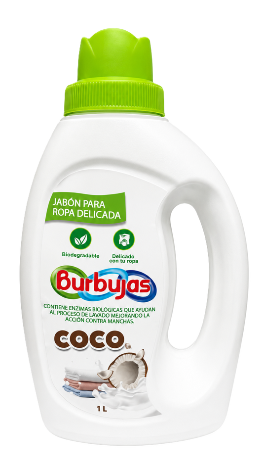 Jabón para Ropa Delicada Burbujas