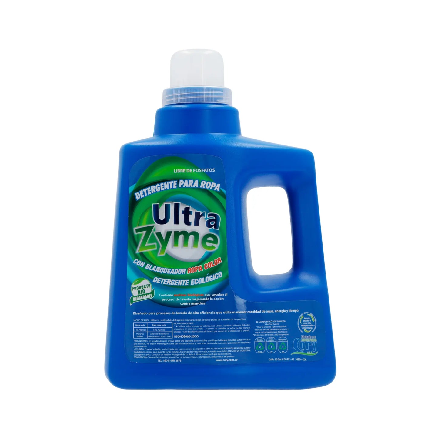 Detergente Líquido Enzimático Para Ropa Ultra Zyme