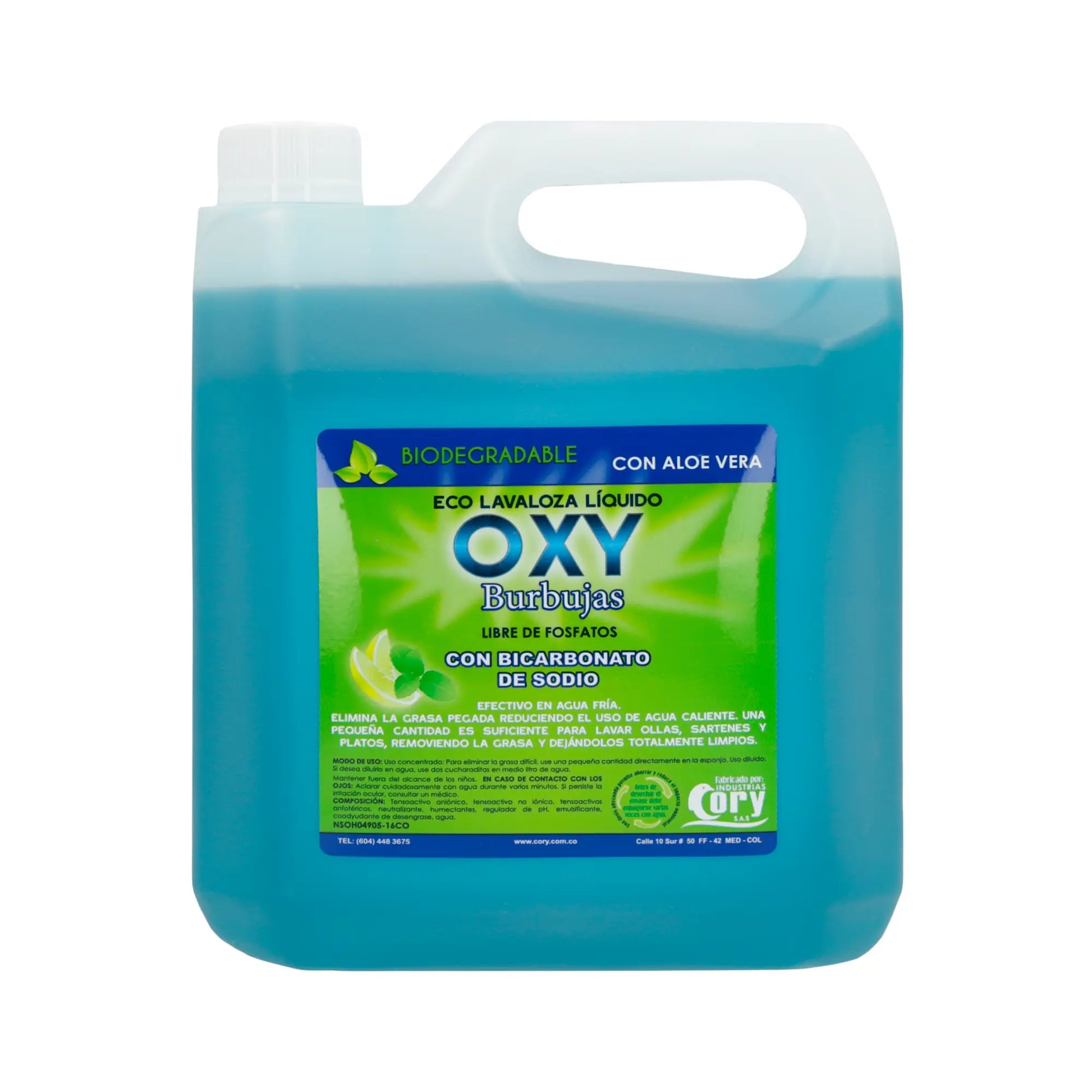 EcoLavalozaLiquidoBurbujasOxyx4l