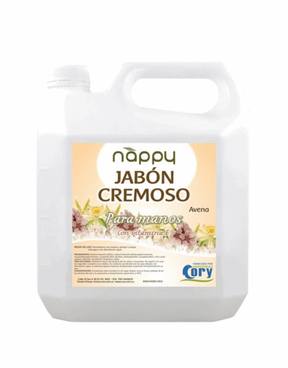 JabonCremosoparamanosNappyAvena-4L
