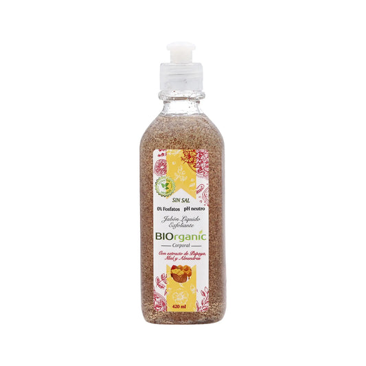 Jabón Exfoliante Papaya Miel & Almendras