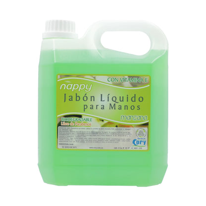 JabonliquidoparamanosNappyManzanax4L