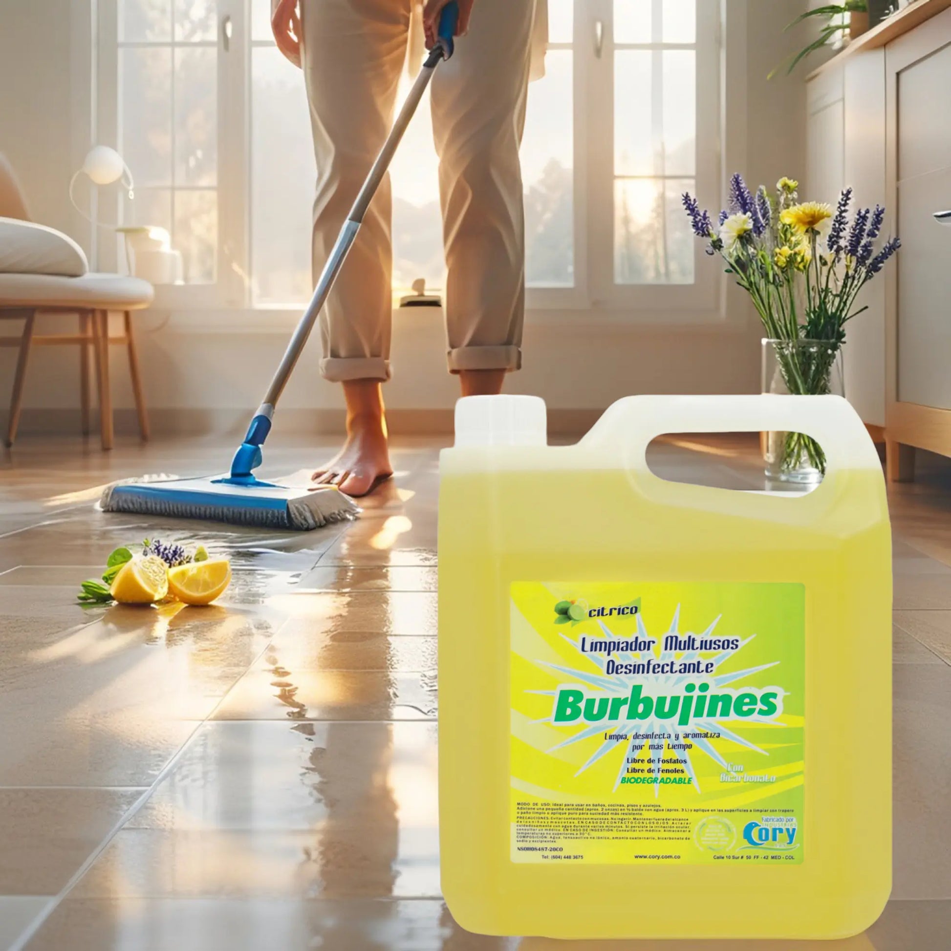 LimpiadorDesinfectanteBurbujinesCitricox4l