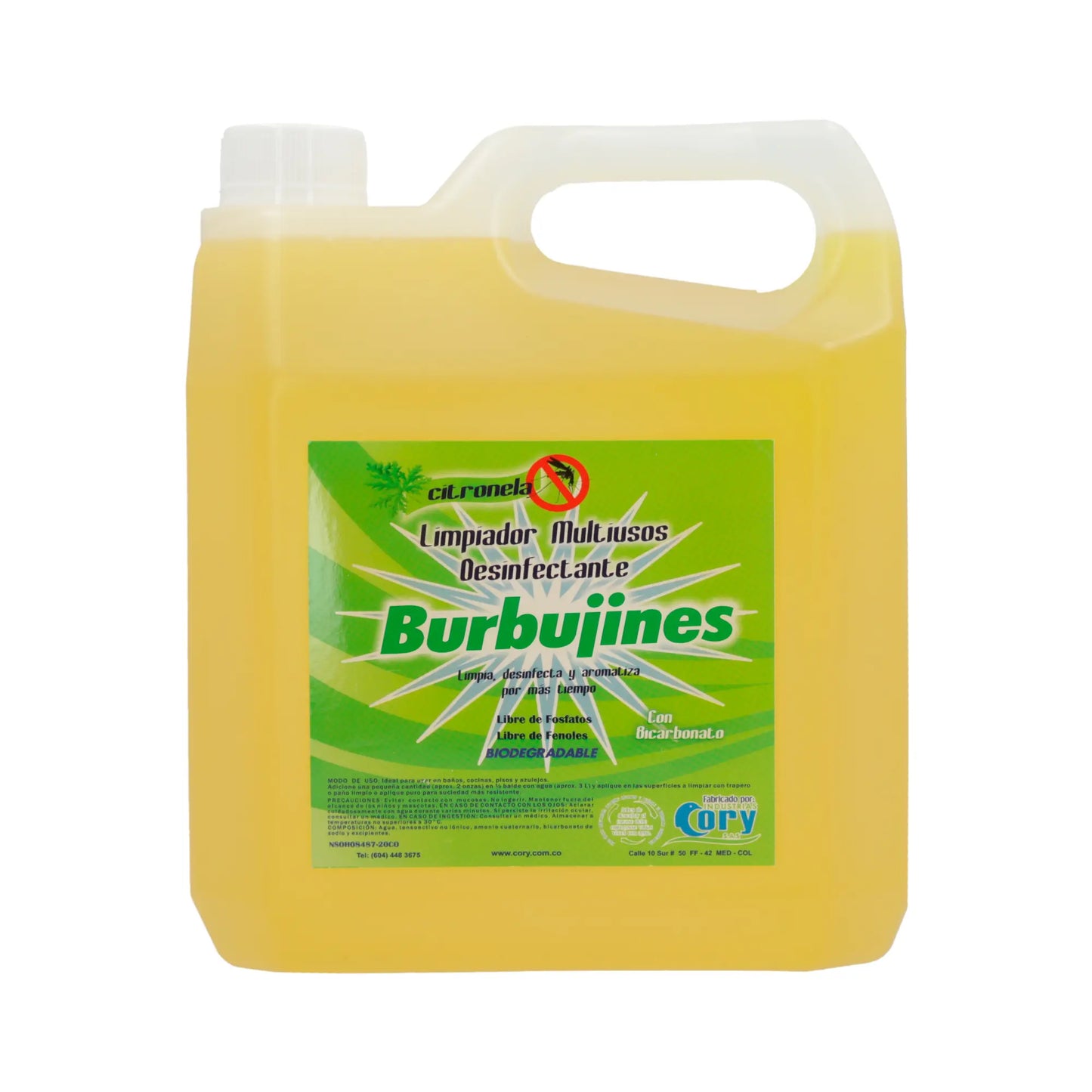 LimpiadordesinfectanteBurbujinesCitronelax4l