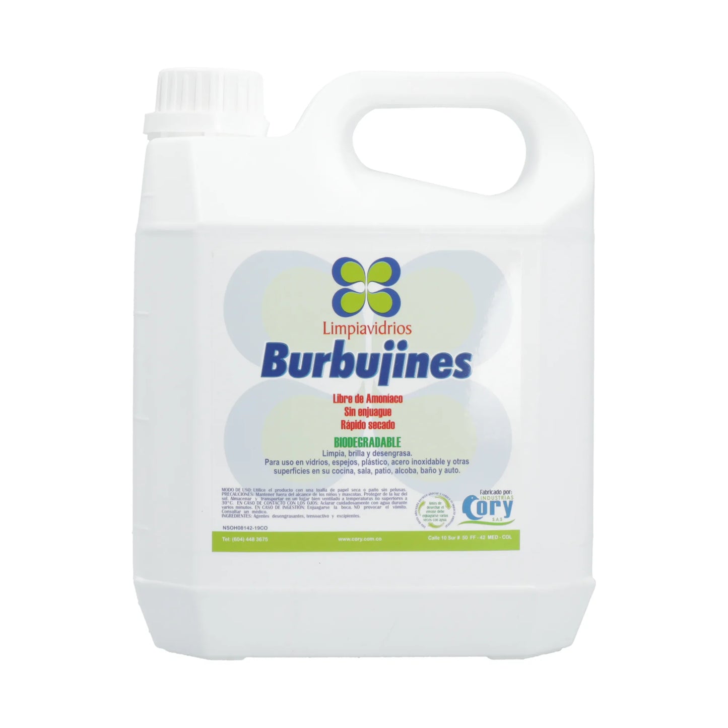 LimpiavidriosBurbujines4L