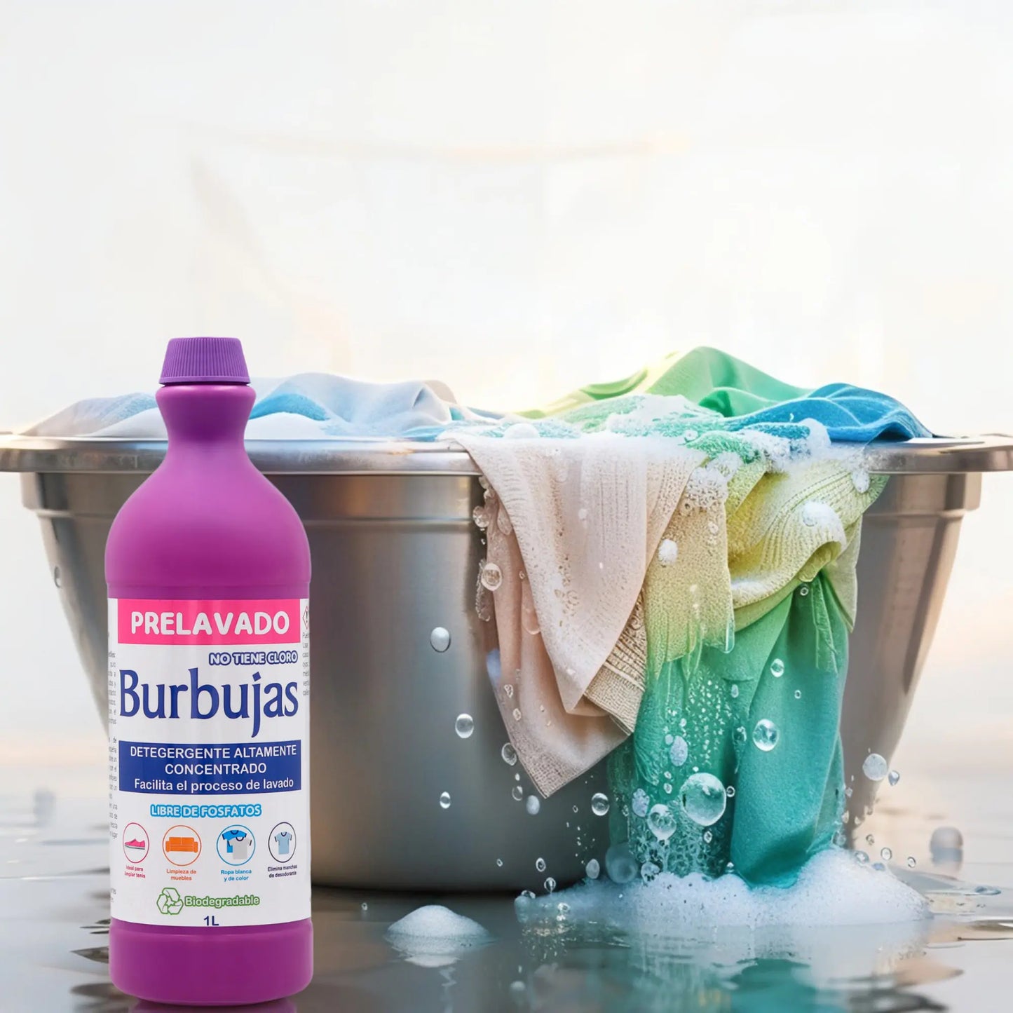 Prelavado Burbujas