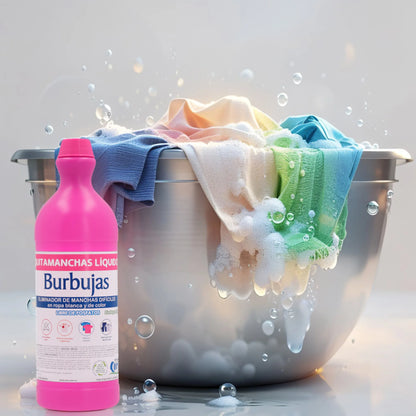 Quitamanchas Líquido Burbujas