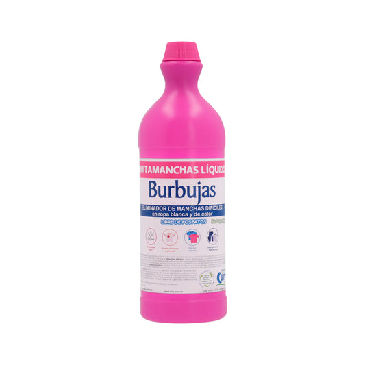 Quitamanchas Líquido Burbujas