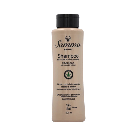 Shampoo con extracto de CBD Samma Beauty
