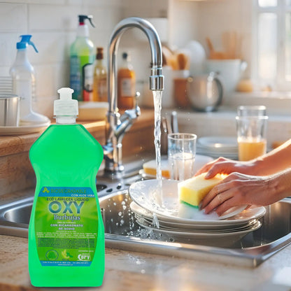 EcoLavalozaLiquidoBurbujasOxylimonx750ml