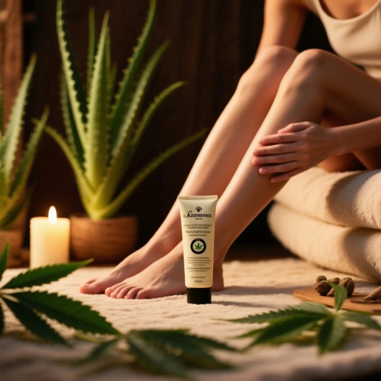 Crema con extracto de CBD Samma Beauty
