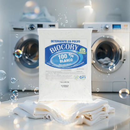 Detergente en polvo Biocory 100%