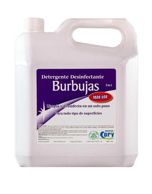 Detergente Desinfectante Burbujas Todo Uso