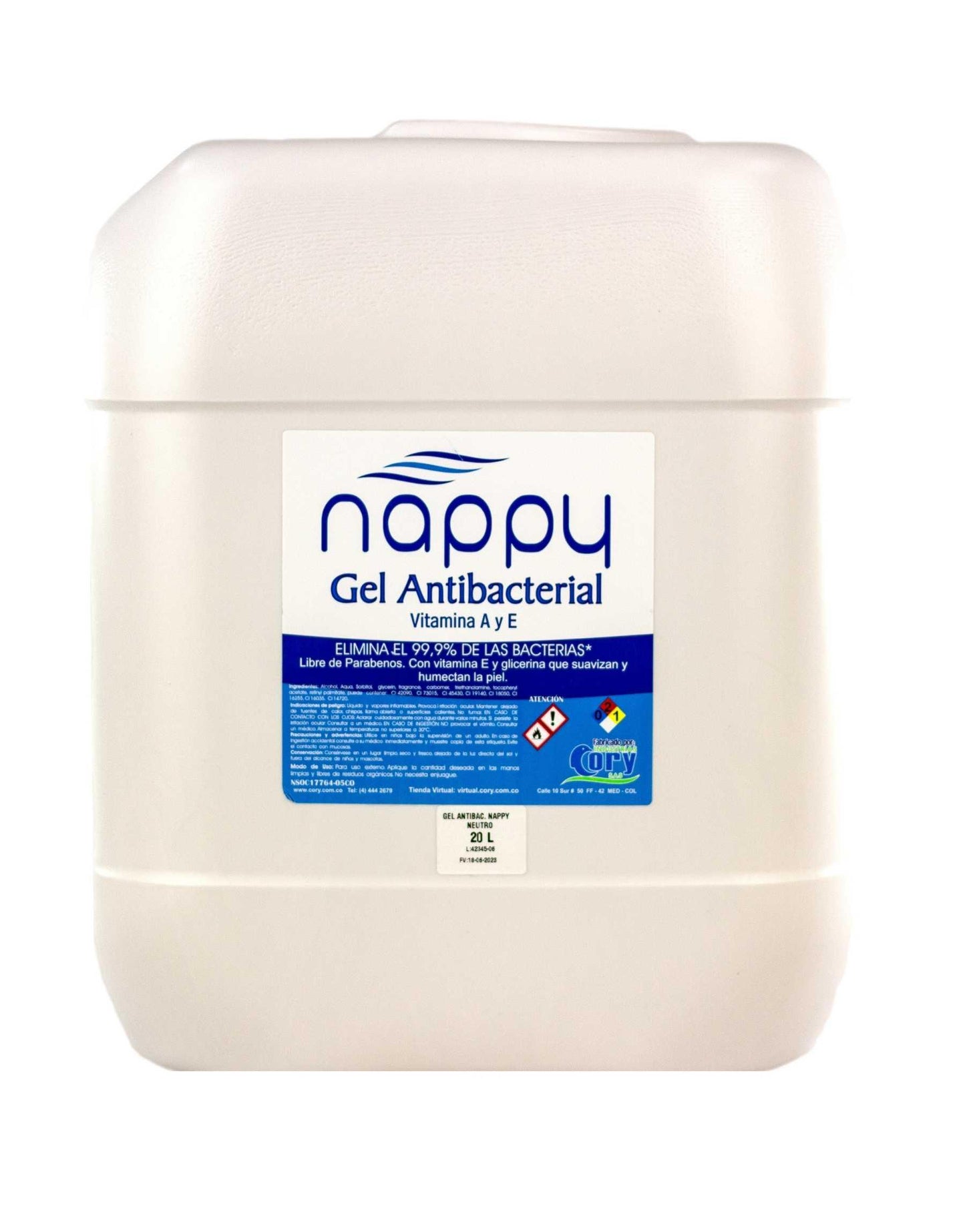 Gel Antibacterial Nappy